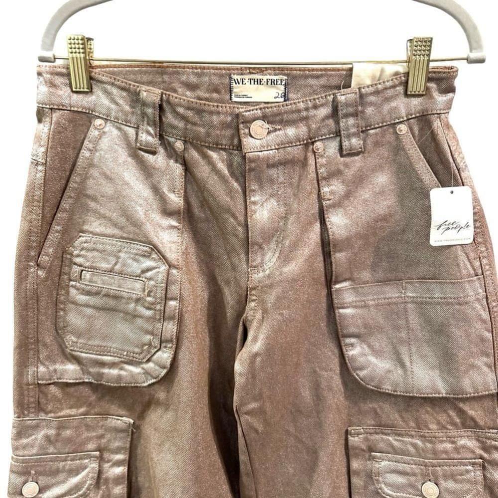 FREE PEOPLE
We The Free - Lap Of Luxury Barrel Cargo Jeans Sz 25 & Sz 26 - Picture 4 of 10